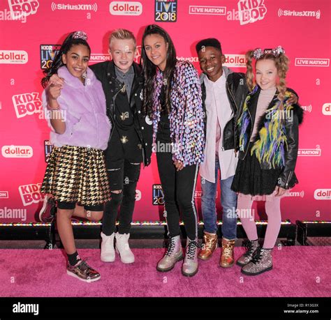 New York United States 04th Nov 2018 Kidz Bop Uk Kids Lois Max