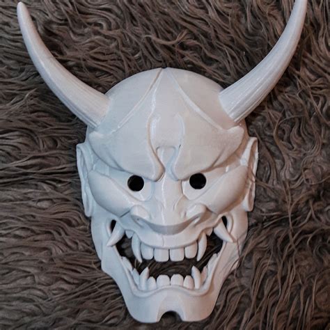 Oni Mask 3d Model 3d Printable Cgtrader