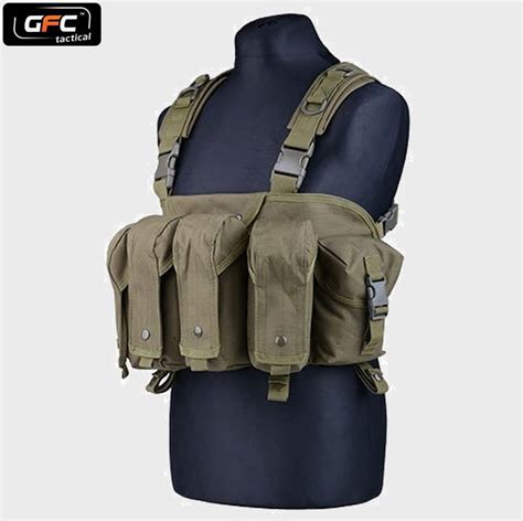 Kamizelka Taktyczna Commando Chest Rig Oliwkowa Zielonysklep