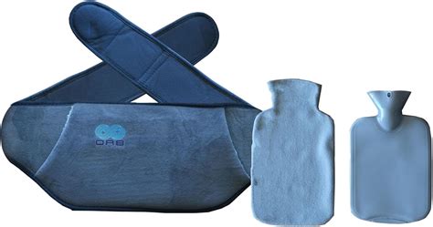 OR Wellness Rubber Hot Water Bottle Bag With Belt Pouch Wrap Around