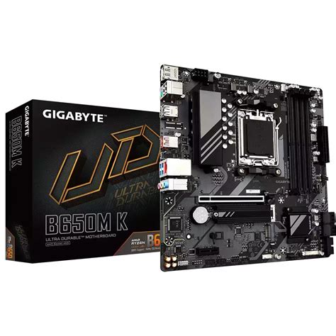 Gigabyte B650M K rev 1 0 Motherboard Micro ATX με AMD AM5 Socket