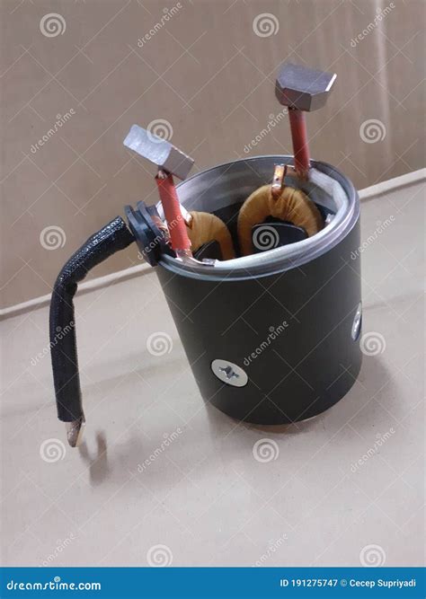 Yoke Assy Electrical Field Coil For Dc Starter Motor Stock Image
