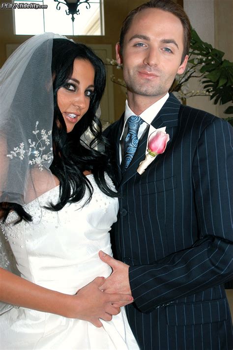 Stunning Bride Audrey Bitoni Gets Fake Tits Groped Fucked On Her