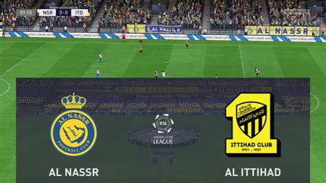 Fifa 23 Al Nassr Vs Al Ittihad Benzema Vs Ronaldo Match At Saudi Pro League Ps5 Youtube