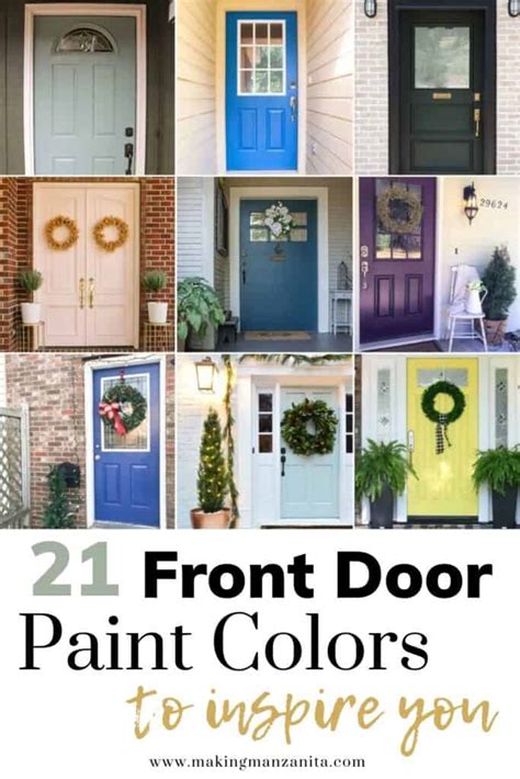 Best Front Door Paint Color Ideas Home Stories A To Z Atelier Yuwa