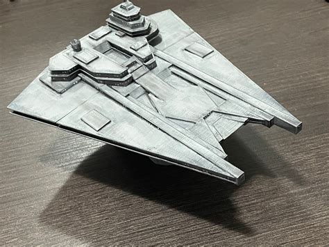 Maxima A Class Heavy Cruiser First Order Star Destroyer Model Etsy