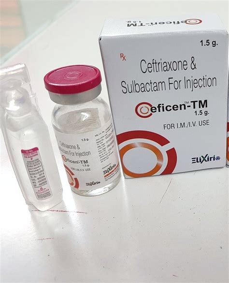 Ceftriaxone Sulbactam Injection Gm At Rs Box In Dehradun Id