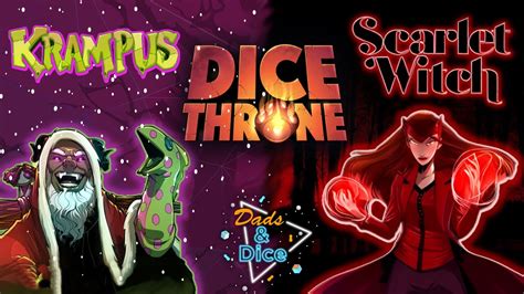 Dice Throne Krampus Vs Scarlet Witch Playthrough YouTube