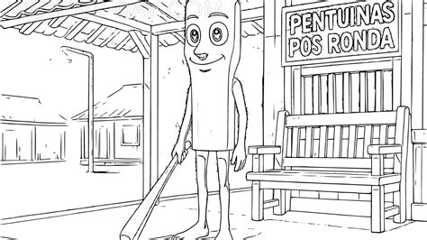Desenho Do Tung Tung Tung Sahur - Desenhos de Tung Tung Tung Sahur para colorir | WONDER DAY