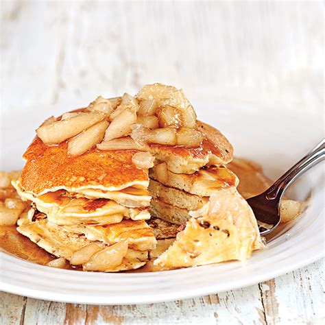 Apple Sour Cream Pancakes Sandra Lee