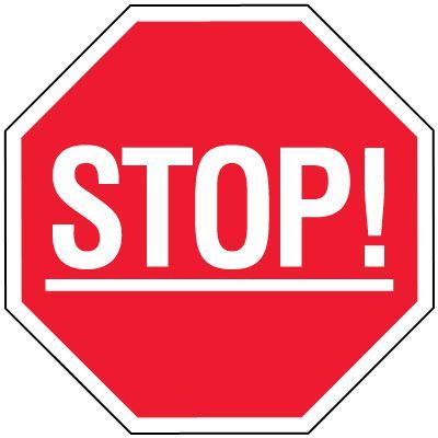 Stop Reflective Sign | Emedco | Emedco