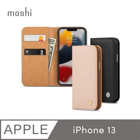 Moshi 摩仕 iPhone 13 Overture 磁吸可拆式卡夾型皮套 PChome 24h購物