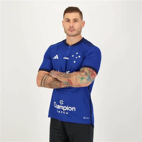 Camisa Do Cruzeiro I Patroc Nio Adidas Masculina Centauro