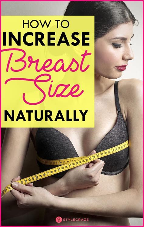 How To Increase Your Breast Size Fast And Naturally Heres How I Did