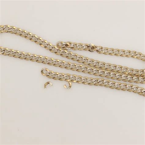 Kt Two Tone Gold Necklace Property Room