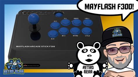 Mayflash Arcade Stick F300 Unboxing And Review Youtube