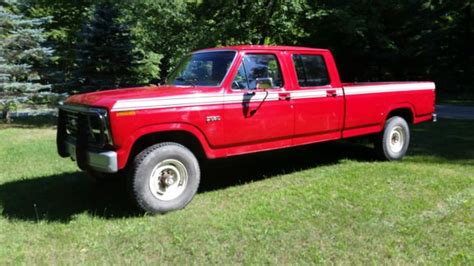 1983 Ford F350 Crew Cab With 351 Windsor C6 Transmission For Sale Ford F 350 1983 For Sale In