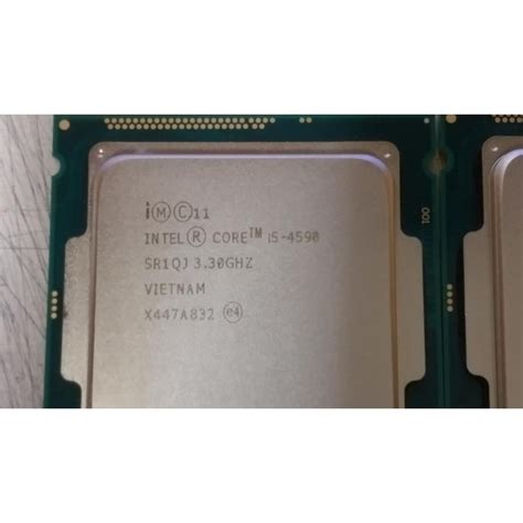 最後出清intel I5 4590 四核心 1150腳位 過保固 無風扇 正式版 售1200元 蝦皮購物