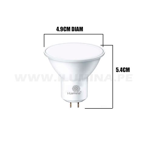 Dicroico Led 6w Gu5 3 Ilumina 2700k Luz CÁlida I Lumina