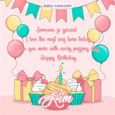 Birthday Images For Kim 💐 — Free Happy Bday Pictures And Photos Bday