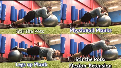 Physioball Core Exercises Youtube