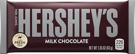 Hershey's Milk Chocolate Bar Bulk Pack, 45g (Pack of 240): Amazon.ca ...