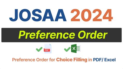 Josaa Choice Filling Josaa Counselling Choice Filling Josaa