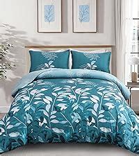 Amazon Djy Brown Comforter Set Queen Botanical Leaves Comforter