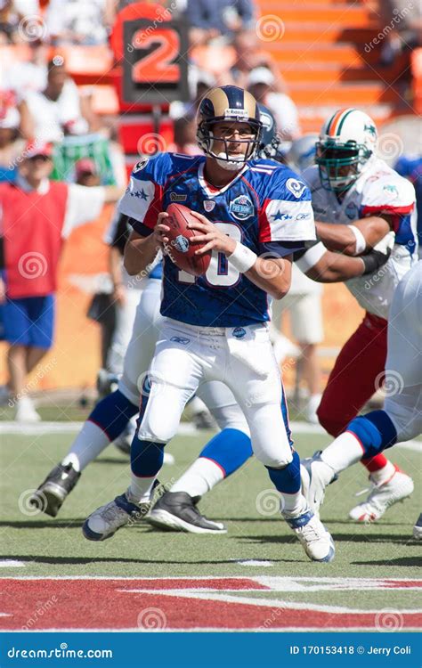 Marc Bulger, 2007 NFL Pro Bowl Game Editorial Stock Photo - Image of ...