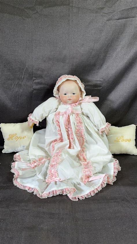 At Auction Vintage Porcelain Baby Doll