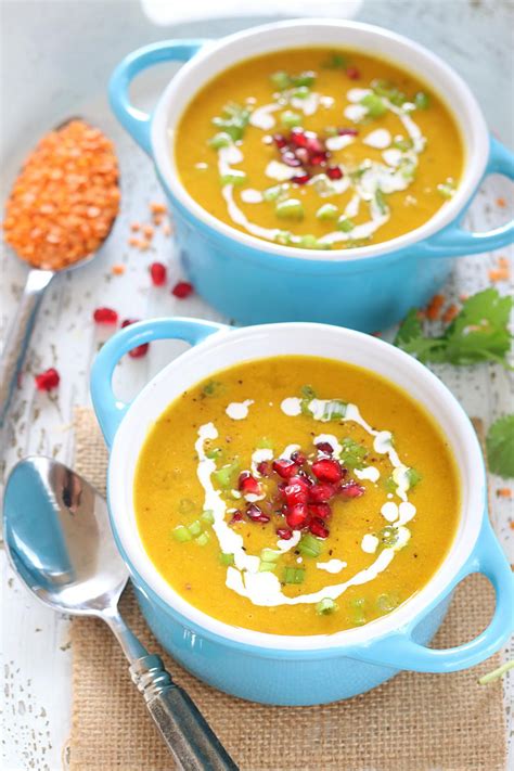 Roasted Butternut Squash And Lentil Soup Vegan Butternut Squash Soup