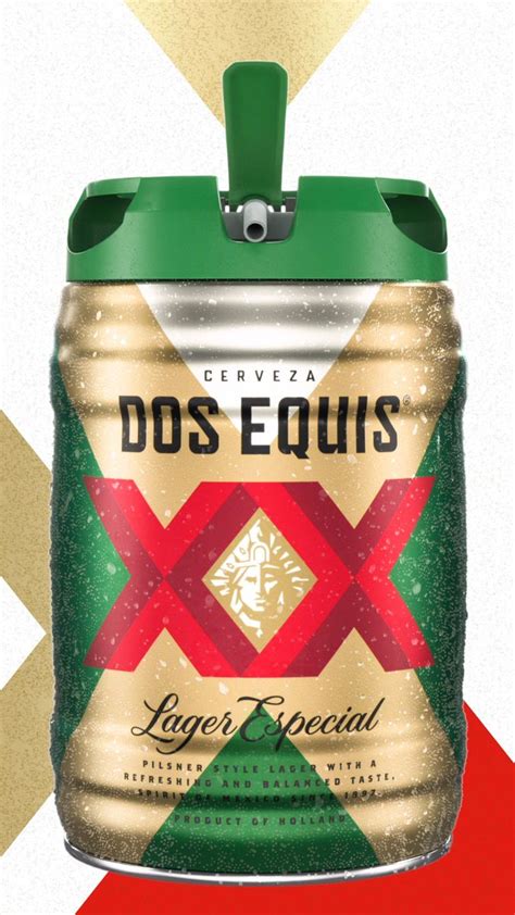 CERVEZA XX LAGER BARRIL 1 4 29 LT 950 00