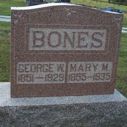 Mary M Hurst Bones 1855 1935 Mémorial Find a Grave