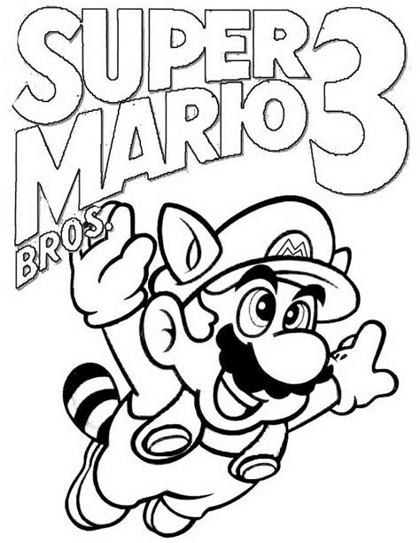 Super Mario Bros 3 Da Colorare Disegni Da Colorare