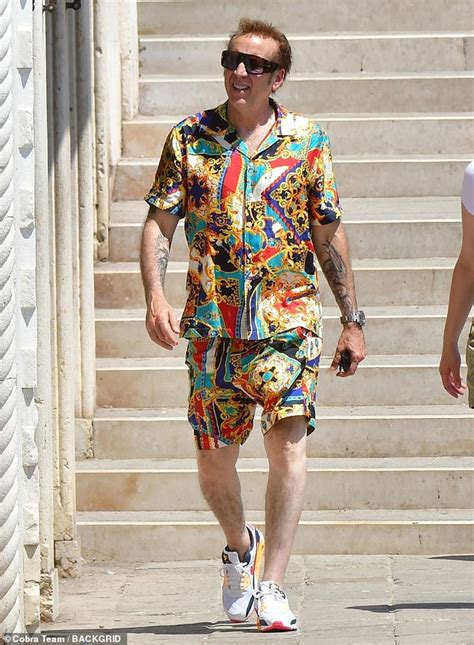 Nicolas Cage Macht Mit Seinem Sohn Kal El Urlaub In Italien