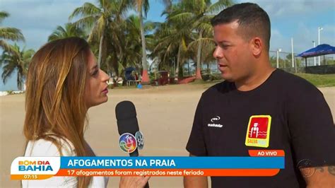 17 Afogamentos Em Praias De Salvador Foram Registrados Neste Feriado