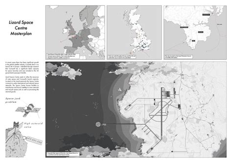 Four Maps Showing The Location Of Various Locations