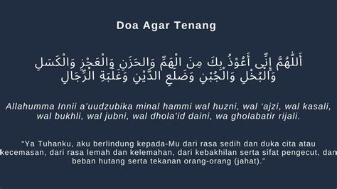 7 Doa Untuk Menenangkan Hati Dari Sedih Dan Gelisah