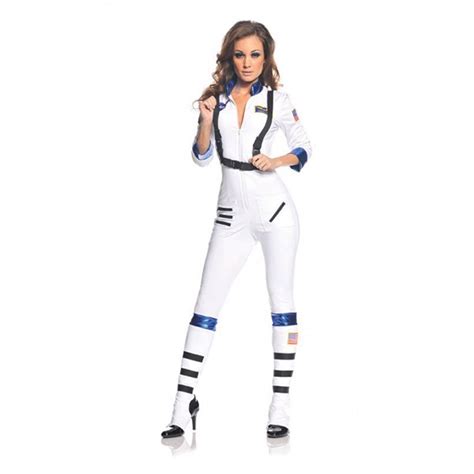 Blast Off Womens Adult Astronaut Space Explorer Halloween Costume ...