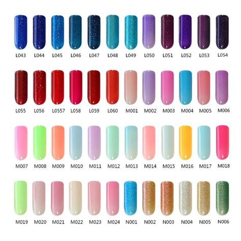 R S Nail Color Chart 12