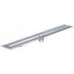 Aco Showerdrain C Douchegoot 78 5x7cm 1 8cm Hoog Met Vloerflens Rvs