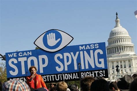 Nsa Washington March Against Surveillance And A Call From Edward Snowden Photos