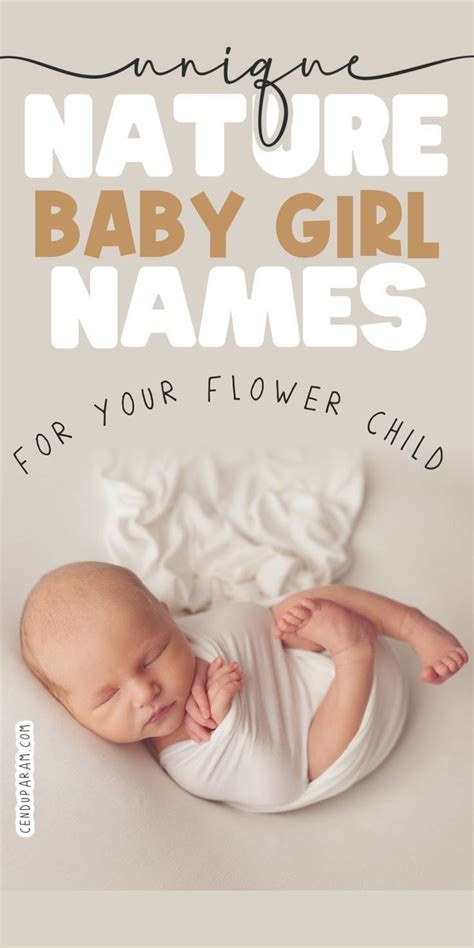 600 Earthy Baby NamesInspired By Nature Cenzerely Yours Baby