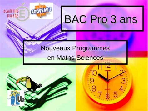 Ppt Bac Pro Ans Nouveaux Programmes En Maths Sciences Dokumen Tips