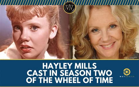 Disney Legend Hayley Mills Cast in Season Two of The Wheel of Time ...