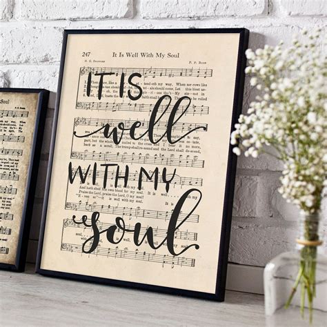 Printable It Is Well With My Soul Hymn S Oldvictheatre