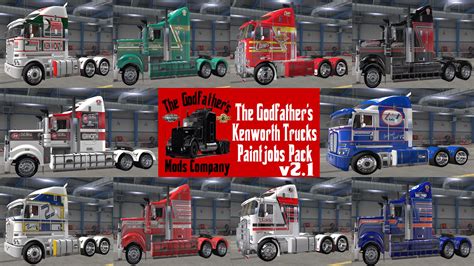 The Godfather S Kenworth Trucks Paintjob Pack V Allmods Net