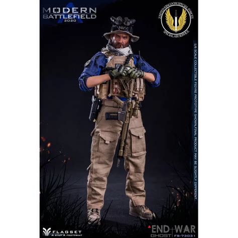 End War Ghost Modern Battlefield 2020 Collectible Action Figure 16