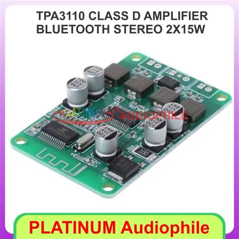 Jual Tpa Bluetooth Amplifier Class D X W Tpa Amplifier X W