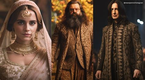 Ai Art Imagines Harry Potter Characters As Sabyasachi Models Trending